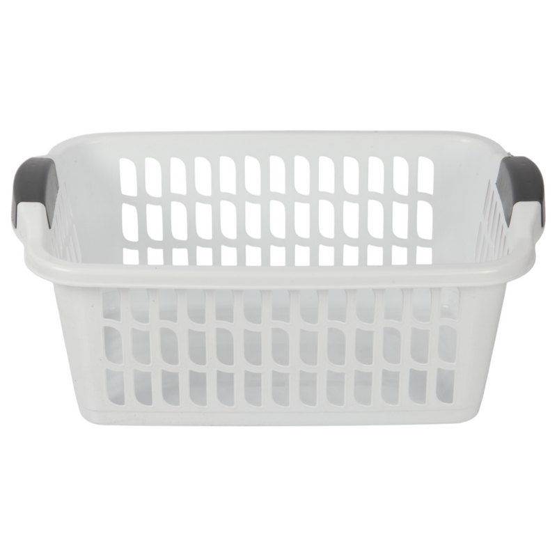 Jolie Max 30L Rectangular Plastic Laundry Baskets. (Pack of 3)