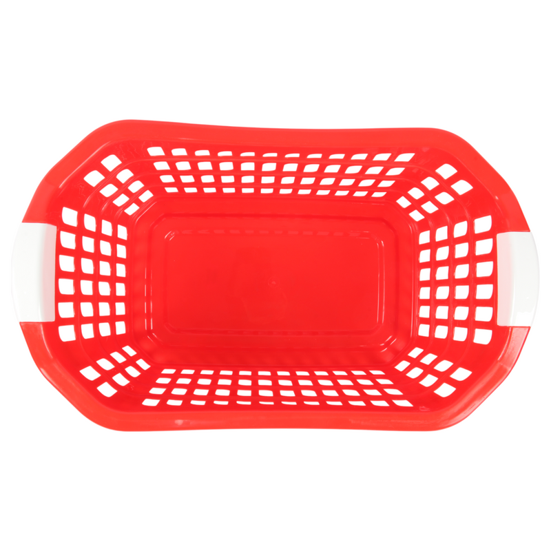 Jolie Max 50L Rectangular Plastic Laundry Baskets. (Pack of 2)