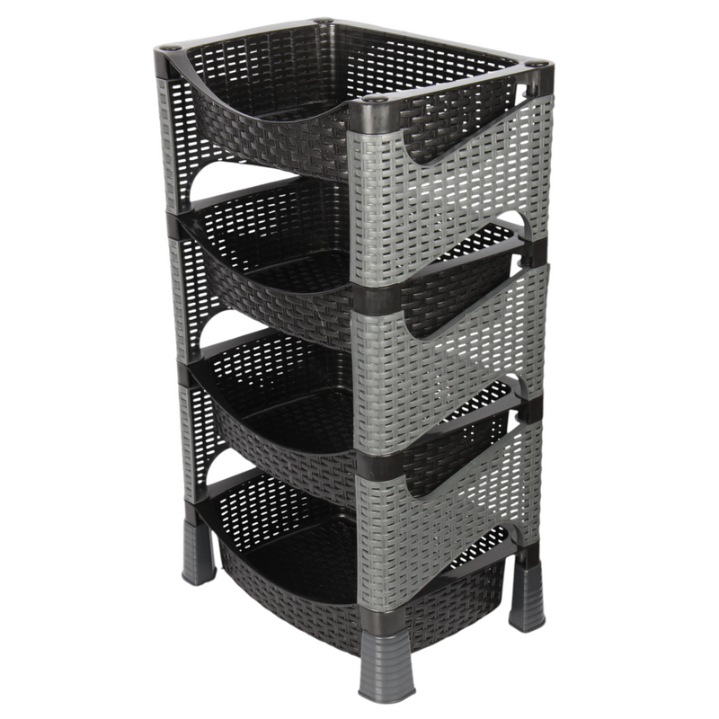 4 Tier Fruit Vegetable Storage Rack Stand.