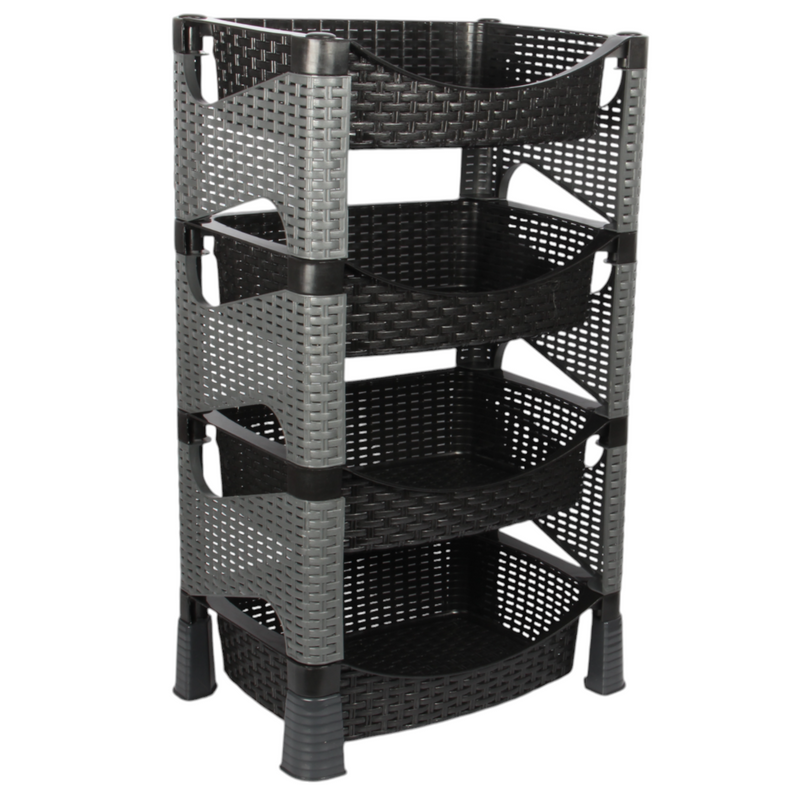 4 Tier Fruit Vegetable Storage Rack Stand.