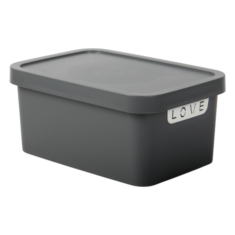 Jolie Max 7.5L Smart Storage Box – Stackable & Nestable Plastic Organizer. Space-Saving & Stylish Solution.