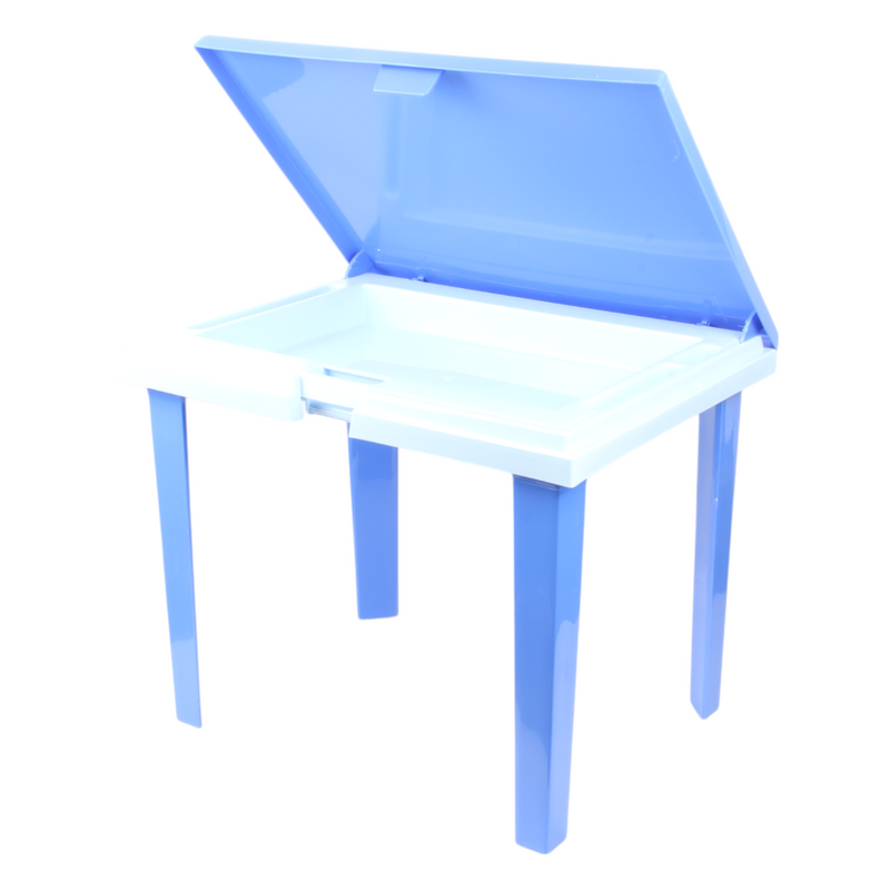 Jolie Max Children's Table – Kids Activity Desk with Storage | Lift-Up Tabletop | Sturdy & Easy to Clean | Plastic Toddler Table (47.5cm H x 59.5cm W x 44.5cm D)