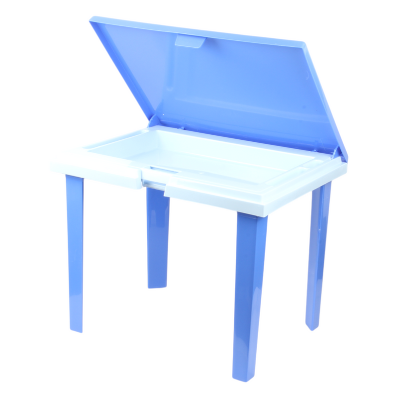 Jolie Max Children's Table – Kids Activity Desk with Storage | Lift-Up Tabletop | Sturdy & Easy to Clean | Plastic Toddler Table (47.5cm H x 59.5cm W x 44.5cm D)