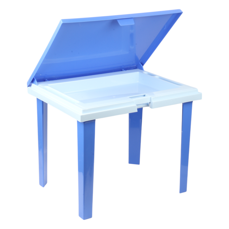 Jolie Max Children's Table – Kids Activity Desk with Storage | Lift-Up Tabletop | Sturdy & Easy to Clean | Plastic Toddler Table (47.5cm H x 59.5cm W x 44.5cm D)