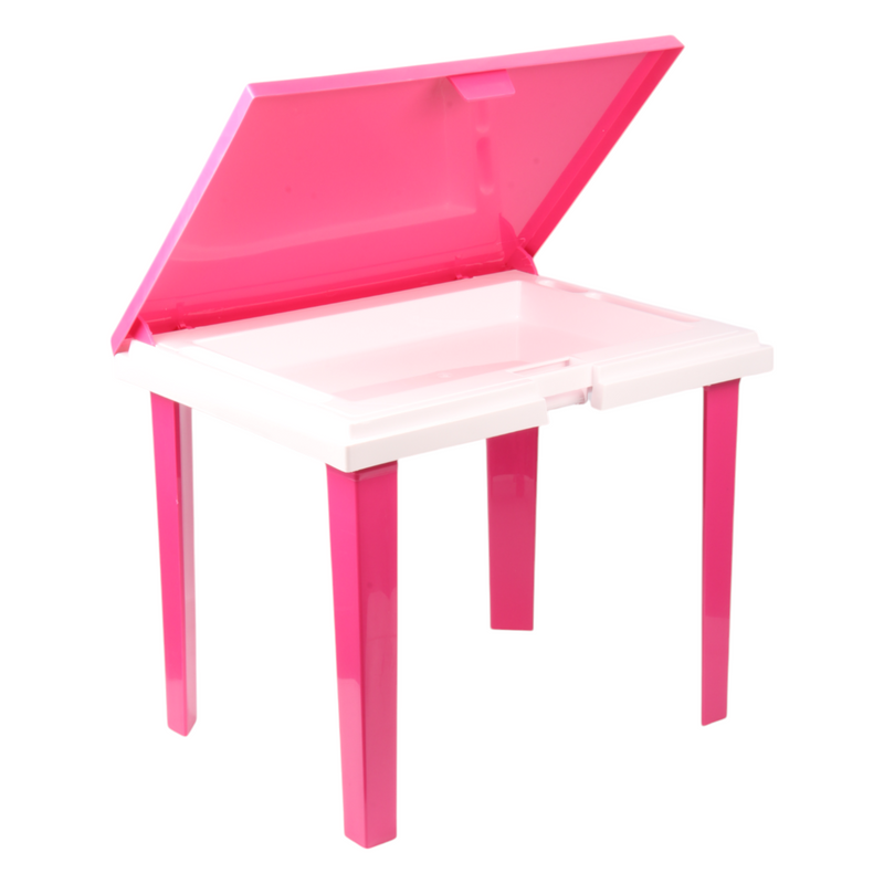 Jolie Max Children's Table – Kids Activity Desk with Storage | Lift-Up Tabletop | Sturdy & Easy to Clean | Plastic Toddler Table (47.5cm H x 59.5cm W x 44.5cm D) (Copy)