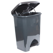 50L Plastic Kitchen Pedal Bin with INNER Bucket. Foot Recycling Dustbin. | Waste Bin — All In One London