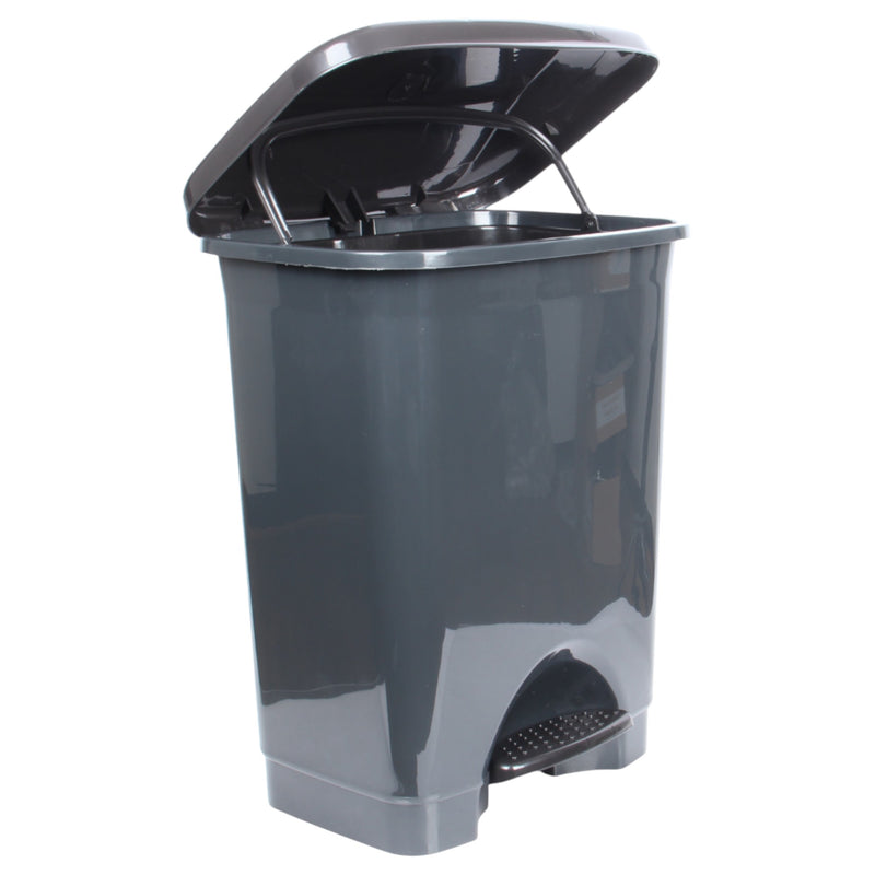 50L Plastic Kitchen Pedal Bin with INNER Bucket. Foot Recycling Dustbin. | Waste Bin — All In One London