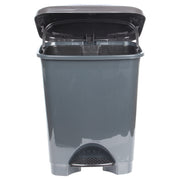 50L Plastic Kitchen Pedal Bin with INNER Bucket. Foot Recycling Dustbin. | Waste Bin — All In One London