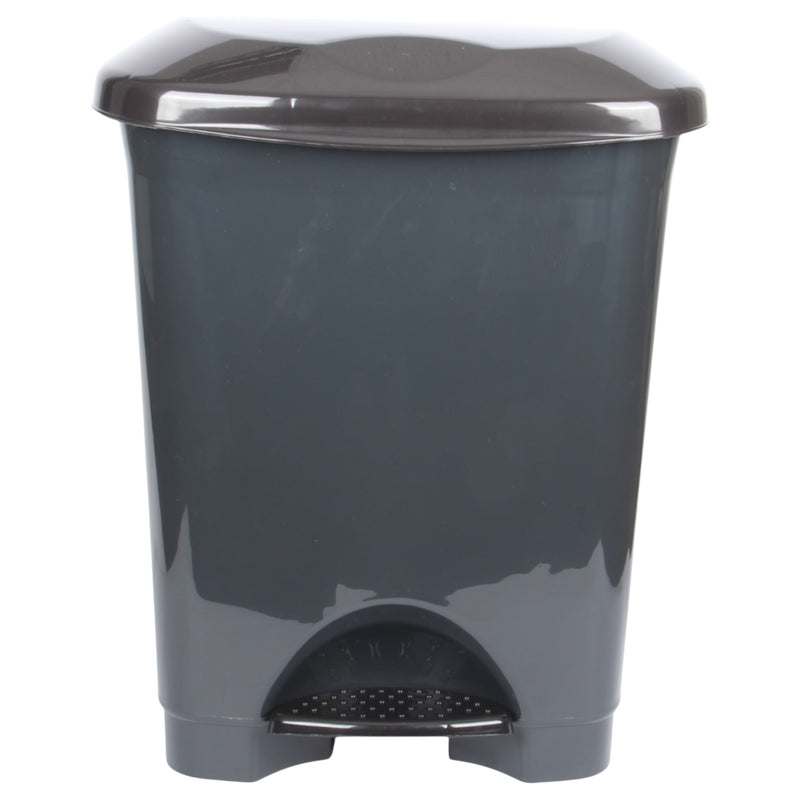 50L Plastic Kitchen Pedal Bin with INNER Bucket. Foot Recycling Dustbin. | All In One London