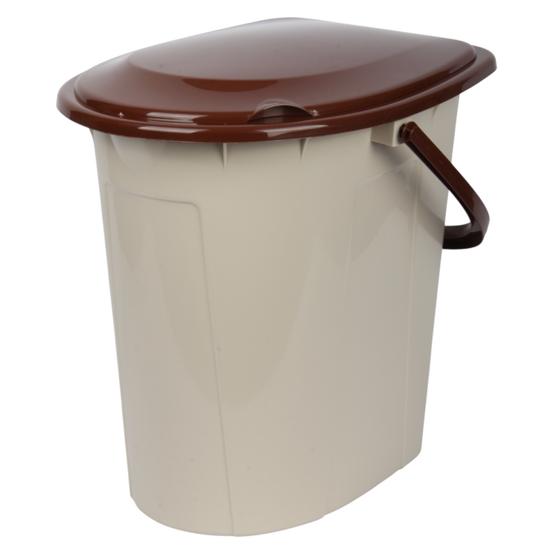24L Portable Camping Toilet – Bucket-Style Loo (HDPE), 41×35×42.5 cm