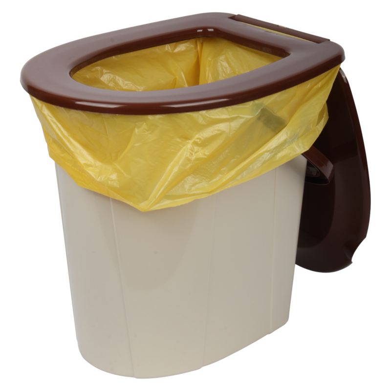 24L Portable Camping Toilet – Bucket-Style Loo (HDPE), 41×35×42.5 cm