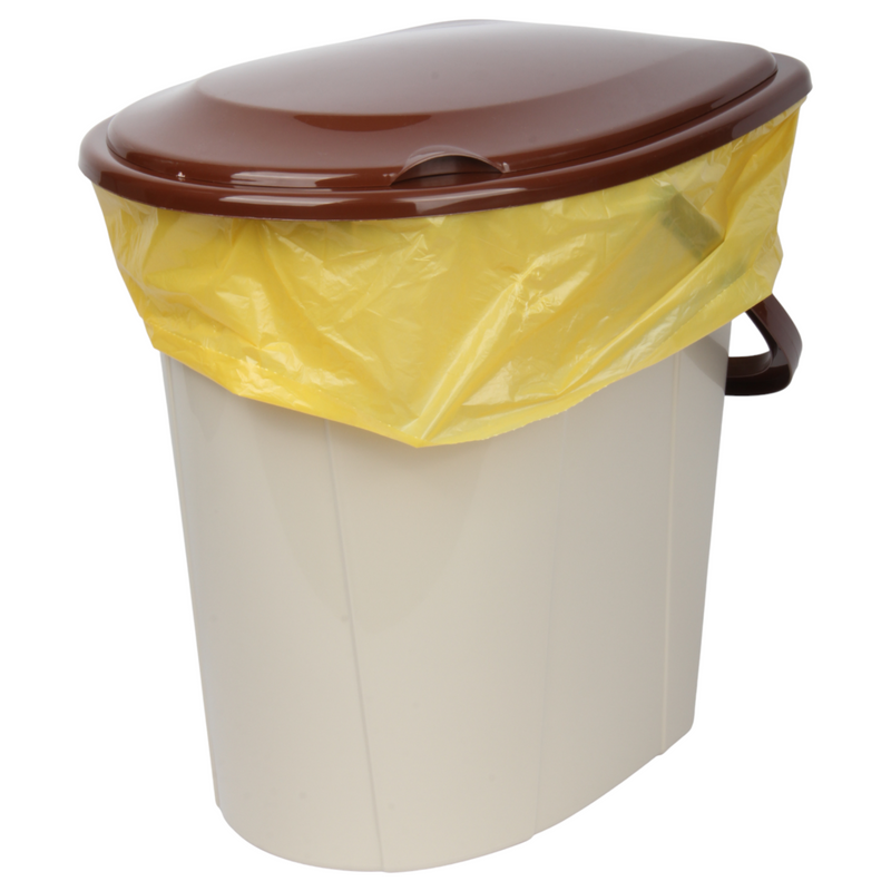 24L Portable Camping Toilet – Bucket-Style Loo (HDPE), 41×35×42.5 cm