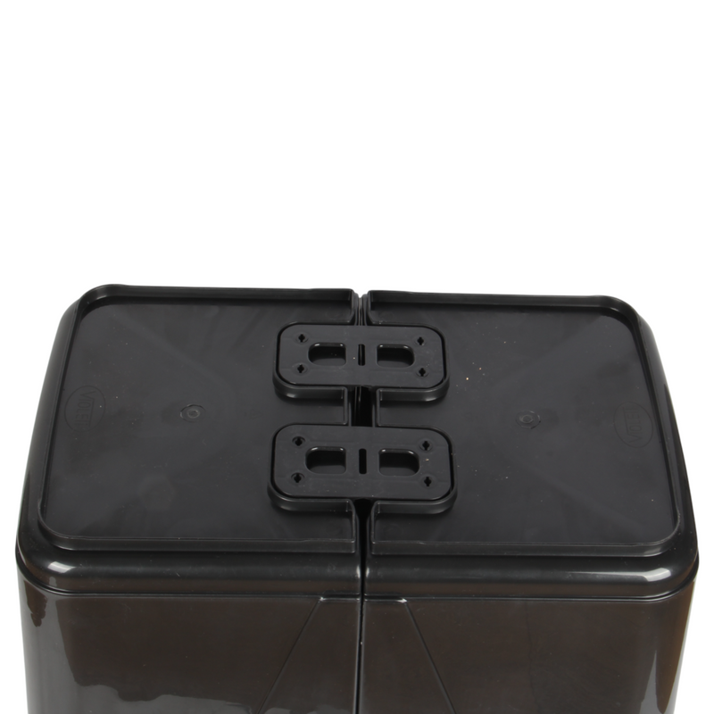 Dual Compartment Rubbish Waste Bin - 100L