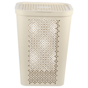 60L Large Plastic Laundry Basket — CRE60L | Family-Sized Washing Hamper | Laundry Baskets — All In One London