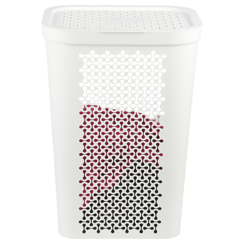 60L Large Plastic Laundry Basket — CRE60L | Family-Sized Washing Hamper | Laundry Baskets — All In One London