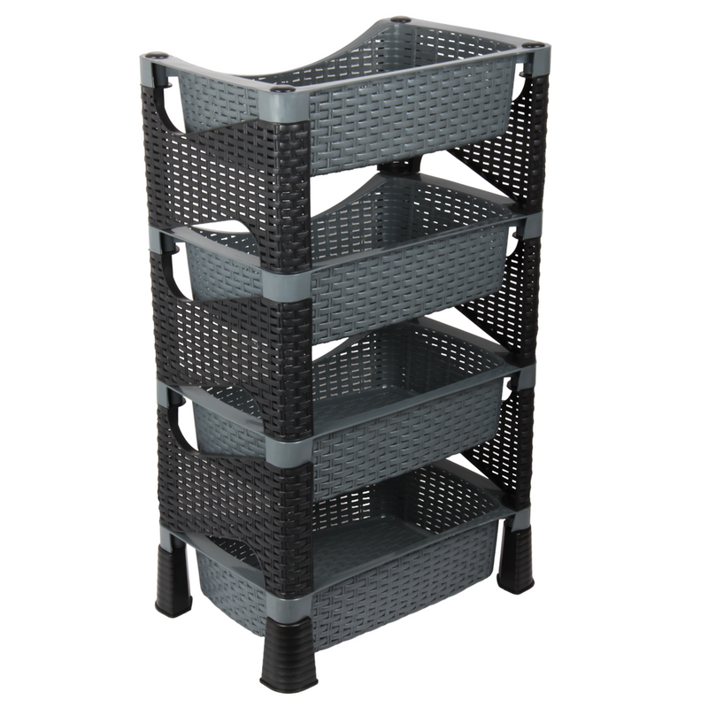 4 Tier Fruit Vegetable Storage Rack Stand.