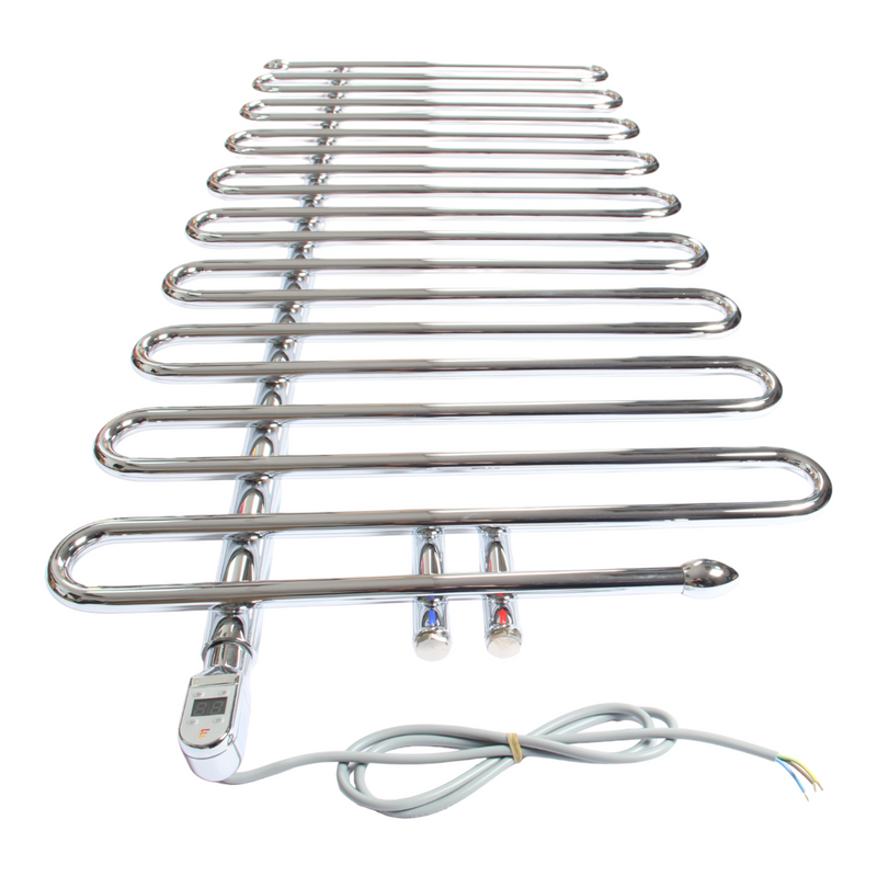 Electric Heating S Design Towel Rail Radiator. (600x1330 mm)