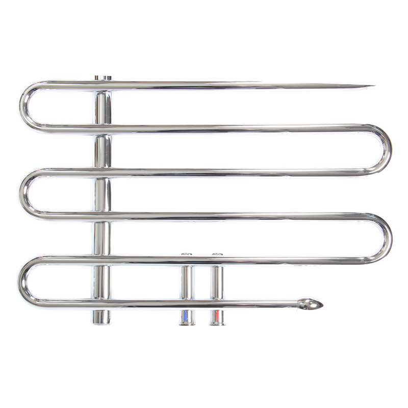Central Heating S Design Towel Rail Radiator. (600x1330 mm)