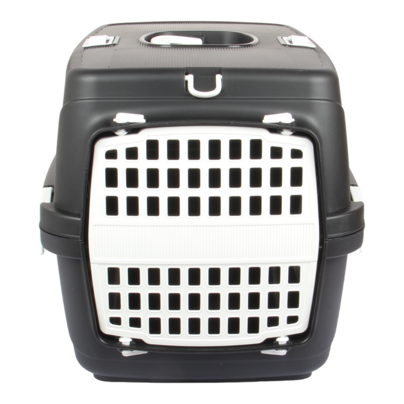 Plastic Large Pet Carrier. Pet Travel Box.