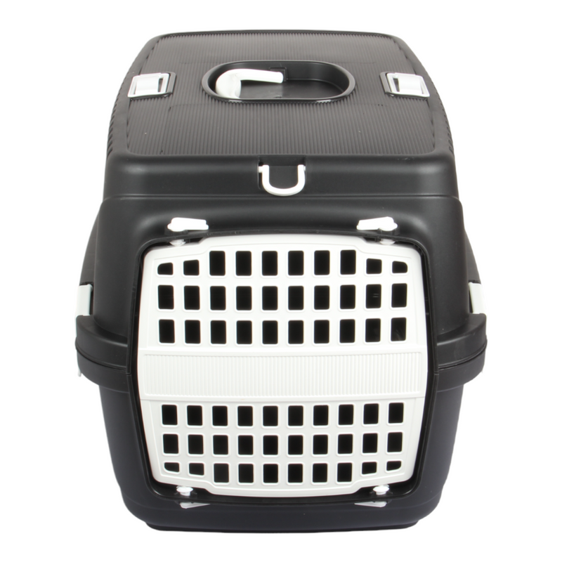 Plastic Large Pet Carrier. Pet Travel Box.