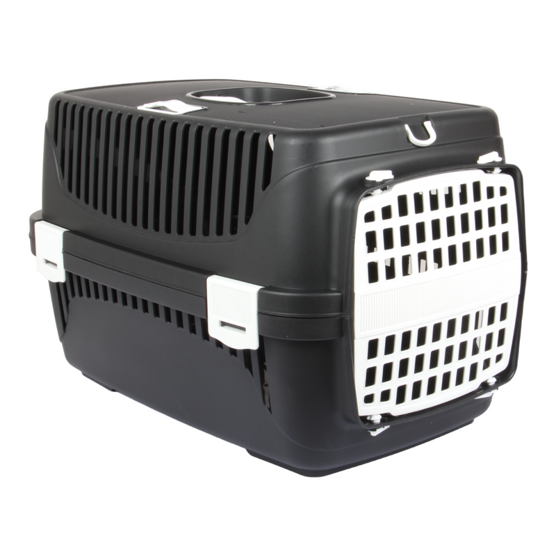 Plastic Large Pet Carrier. Pet Travel Box.