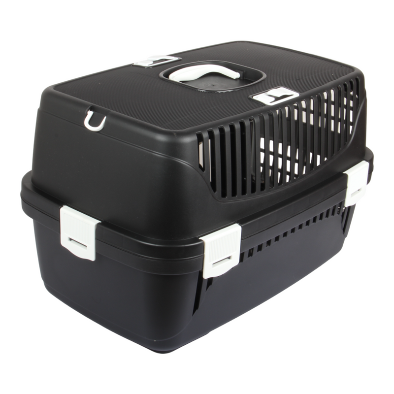 Plastic Large Pet Carrier. Pet Travel Box.
