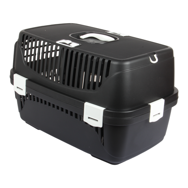 Plastic Large Pet Carrier. Pet Travel Box.