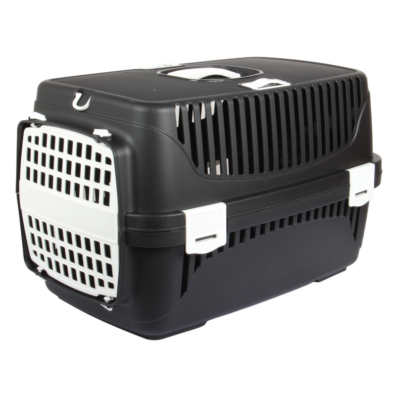 Plastic Large Pet Carrier. Pet Travel Box.