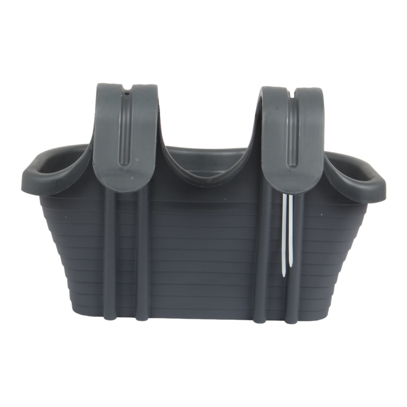 2x Hanging Balcony Flower Pots. (6.5L)