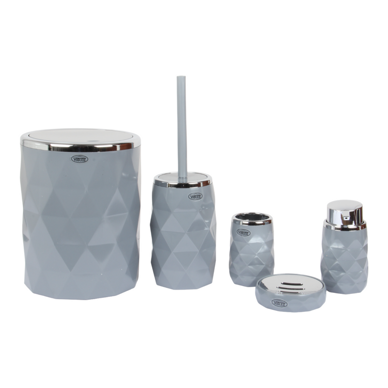 Bathroom Accessory Set. (Set of 5)