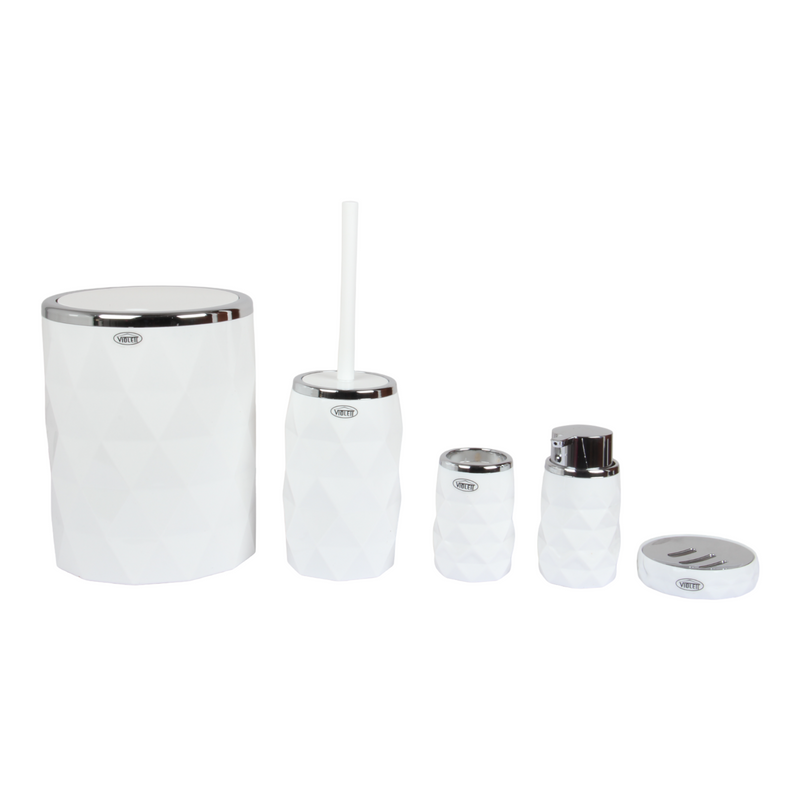 Bathroom Accessory Set. (Set of 5)