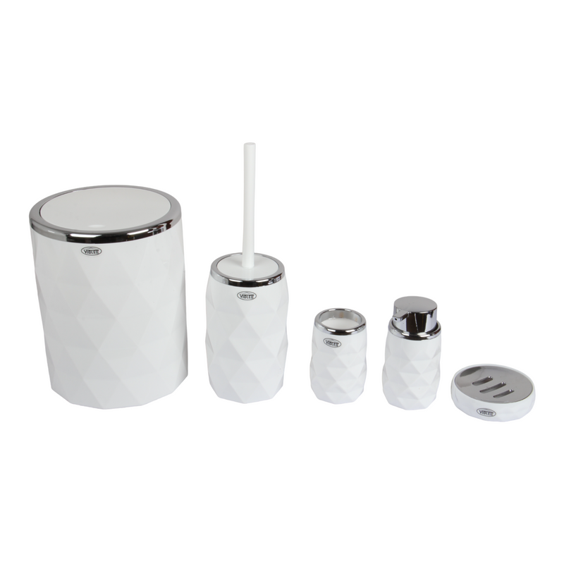 Bathroom Accessory Set. (Set of 5)