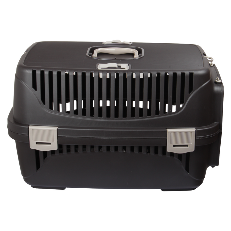 Plastic Large Pet Carrier. Pet Travel Box.
