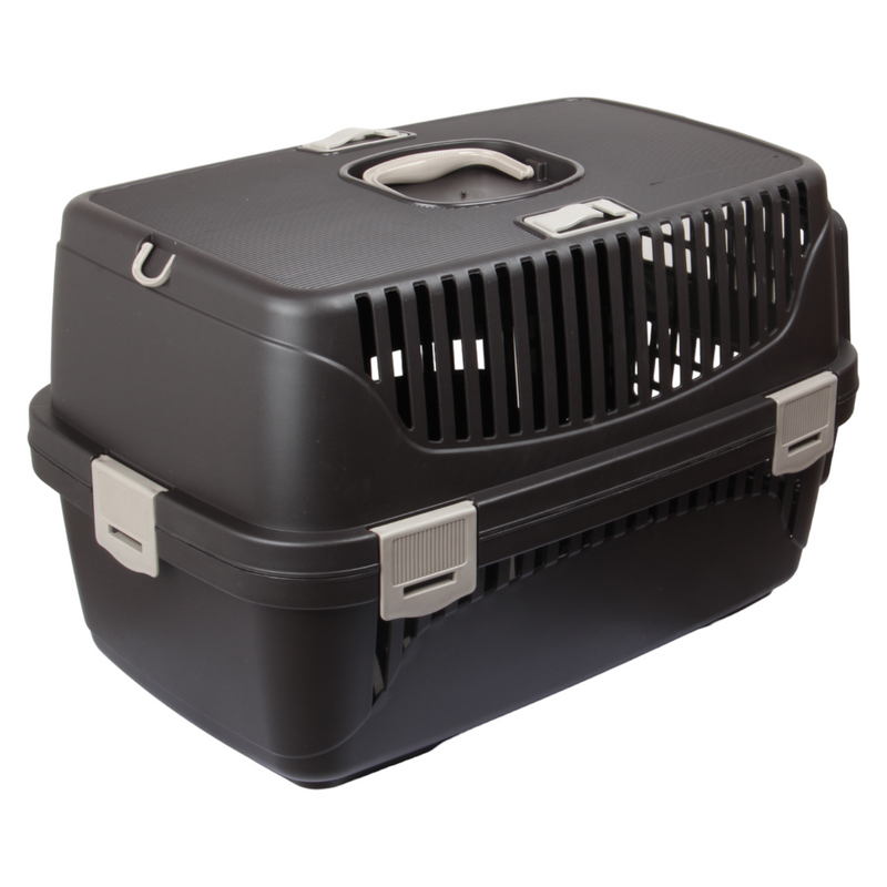 Plastic Large Pet Carrier. Pet Travel Box.