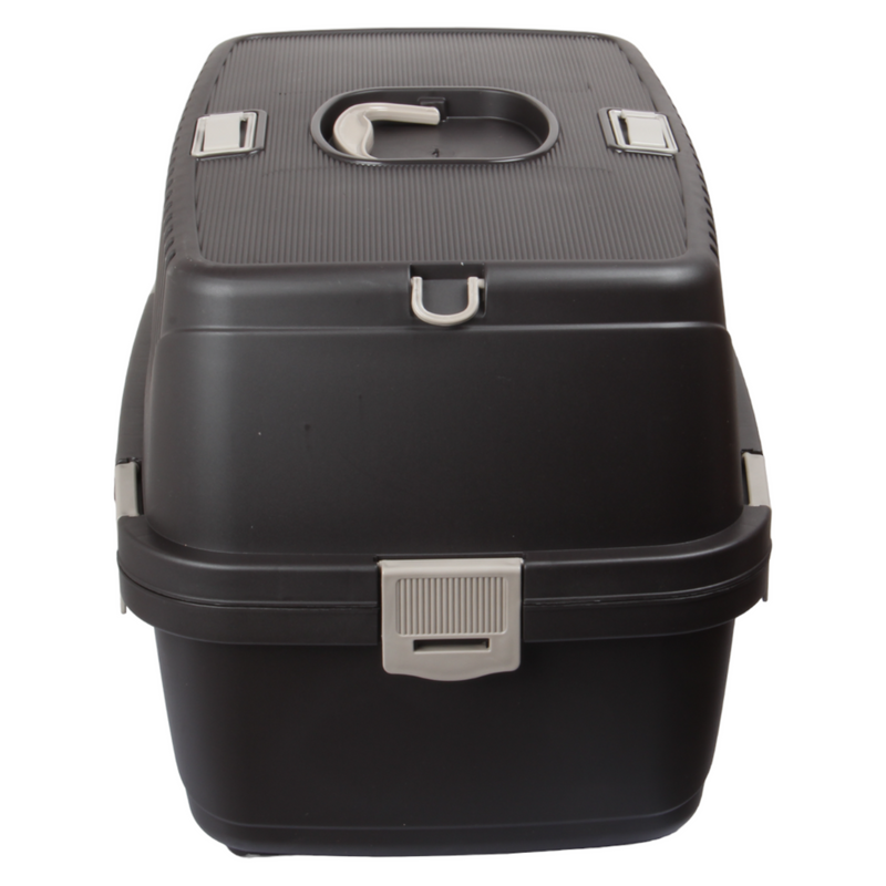 Plastic Large Pet Carrier. Pet Travel Box.