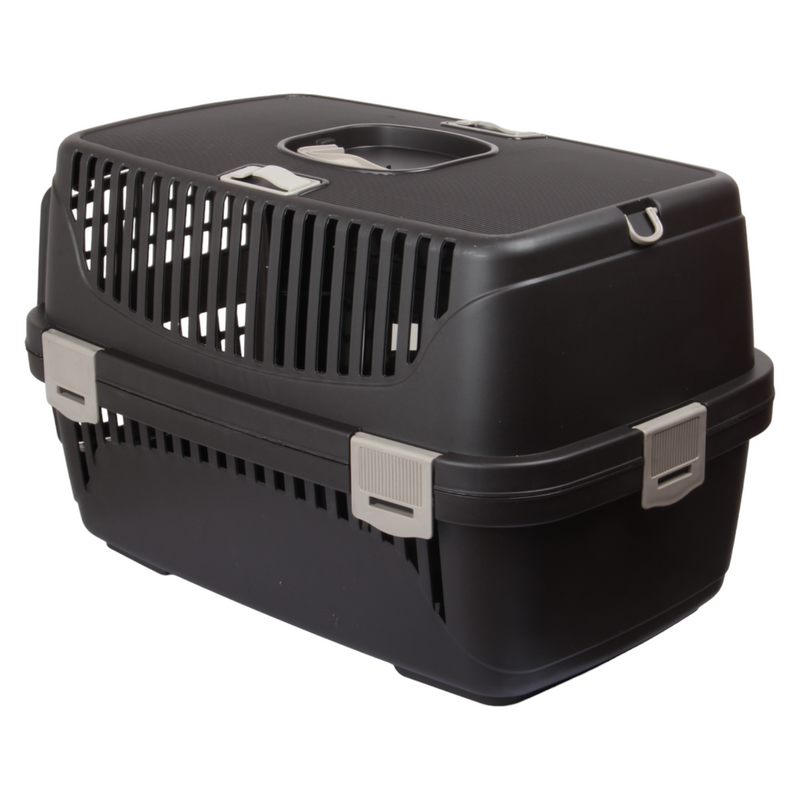 Plastic Large Pet Carrier. Pet Travel Box.