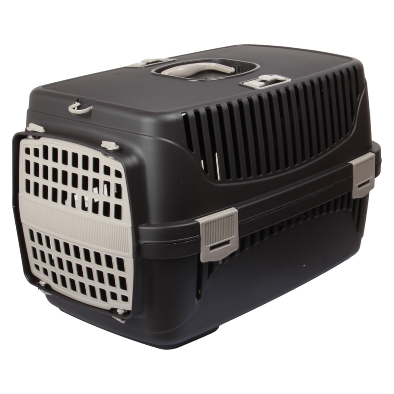 Plastic Large Pet Carrier. Pet Travel Box.