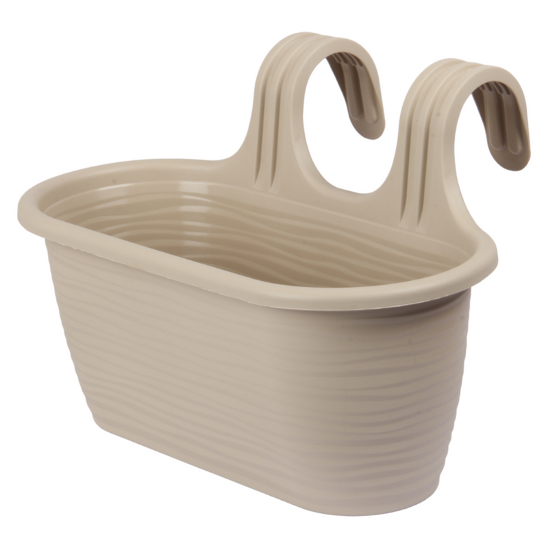 Hanging Balcony Flower Pots. (6.3L)
