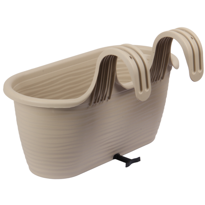 Hanging Balcony Flower Pots. (6.3L)