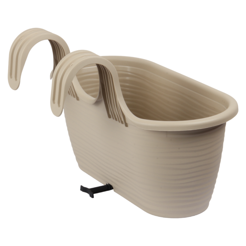 Hanging Balcony Flower Pots. (6.3L)
