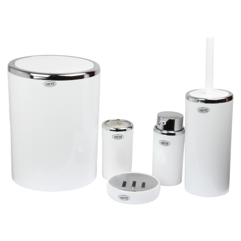 Bathroom Accessory Set. (Set of 5)