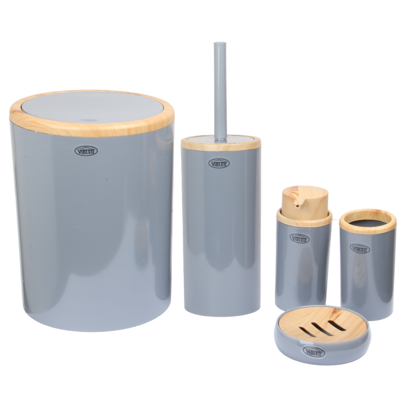 Bathroom Accessory Set. (Set of 5)