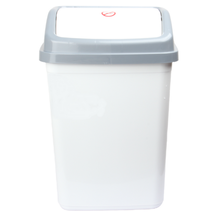 White plastic dustbin deals