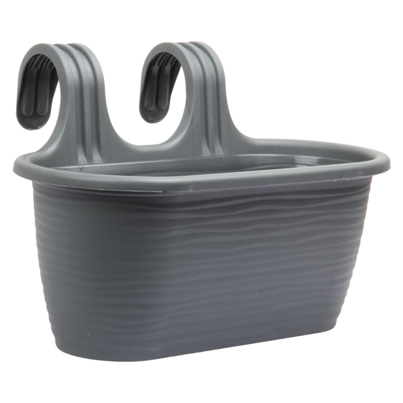 Hanging Balcony Flower Pots. (6.3L)