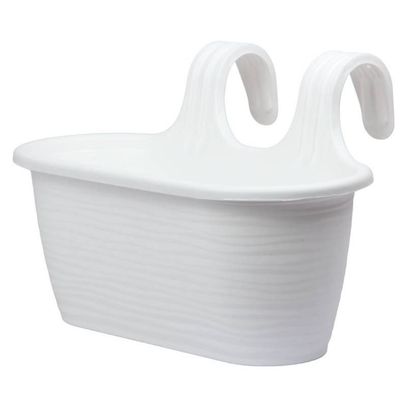 Hanging Balcony Flower Pots. (6.3L)