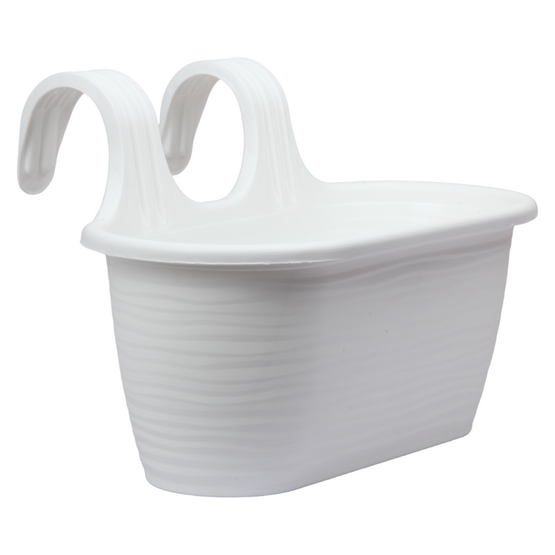 Hanging Balcony Flower Pots. (6.3L)