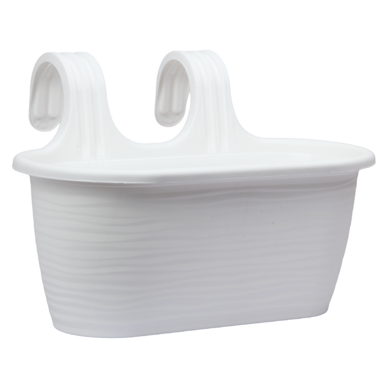 Hanging Balcony Flower Pots. (6.3L)