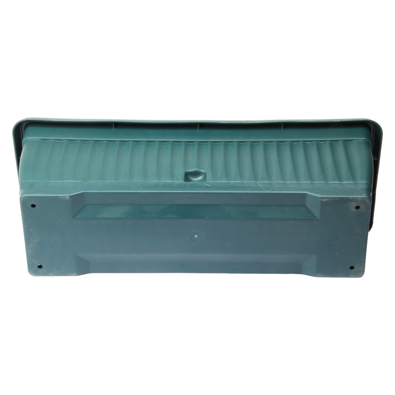 Rectangular Flower Pot with Drip Tray. (51cm) Garden Flower Planter Box. (Green)