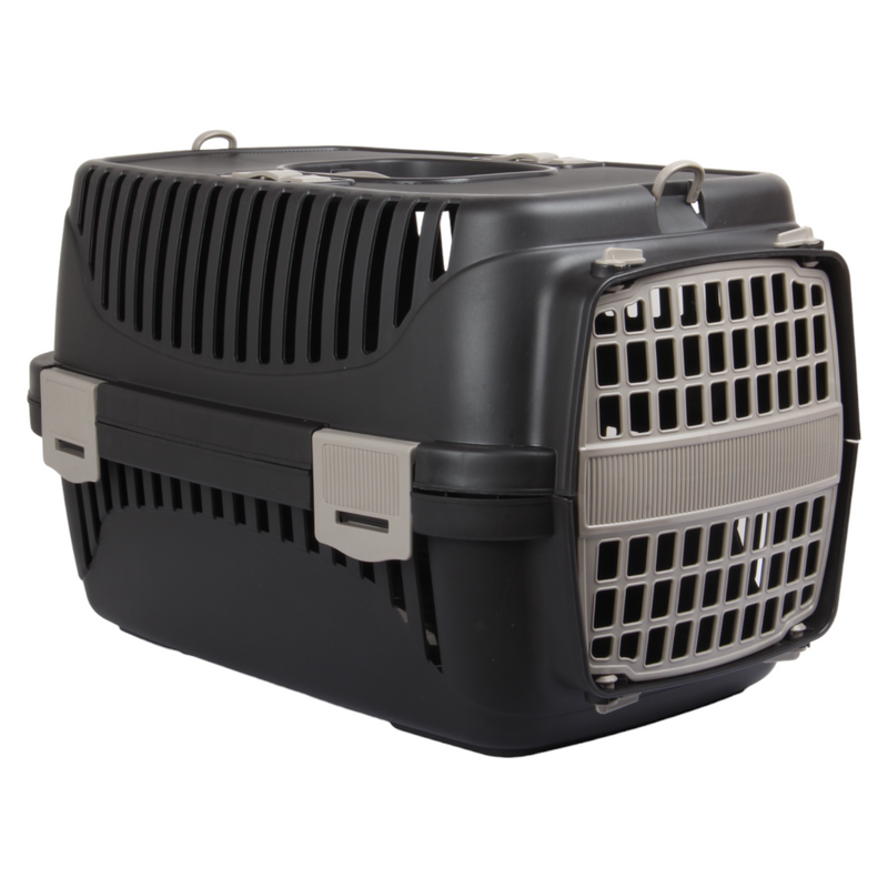 Small Pet Carrier. (Dark Brown)