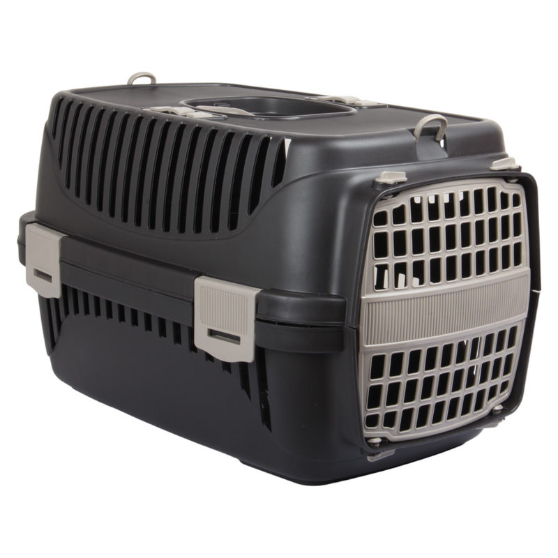 Small Pet Carrier. (Dark Brown)
